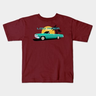 Low Rider Classic Car Kids T-Shirt